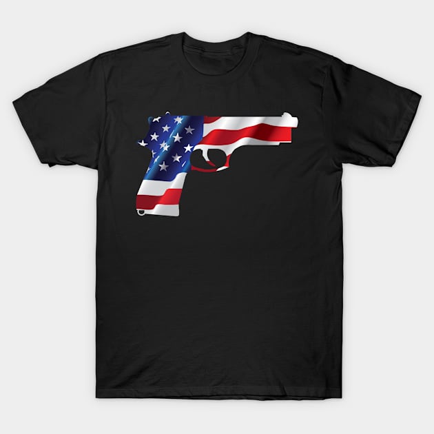 Proud American T-Shirt by rasta000